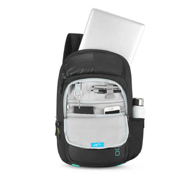 VIP SKYBAGS Skybags Valor Pro 02 "Laptop Backpack Black - Picture 4 of 8